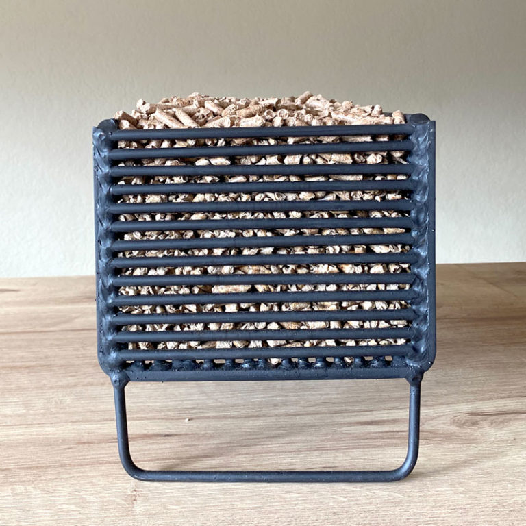 Buy Pellet Baskets. Use pellet baskets in your wood stove or fireplace to heat your home without